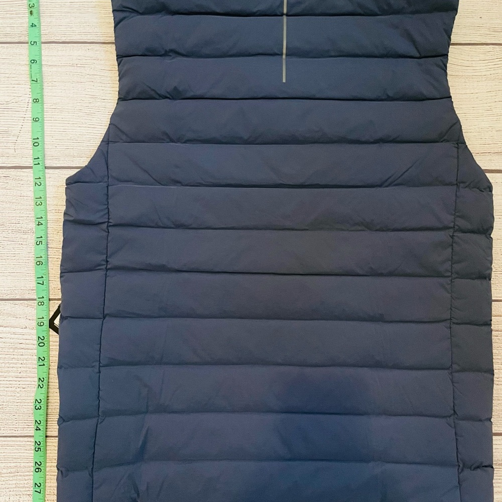 SOLD! Sold NWT LULULEMON Navigation Down Puffer Vest BLUE  M SOLD OUT COLOR - Picture 10 of 13